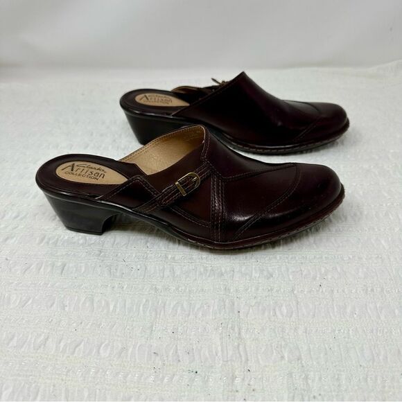 Clark’s Leather Clogs- Size 8 - Picture 1 of 13